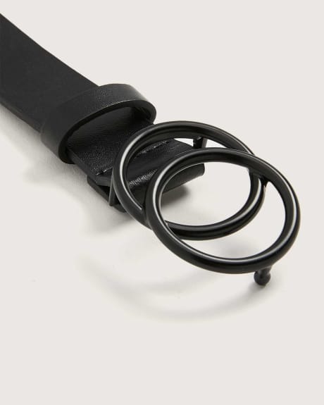 PU Belt With Double Buckle - In Every Story