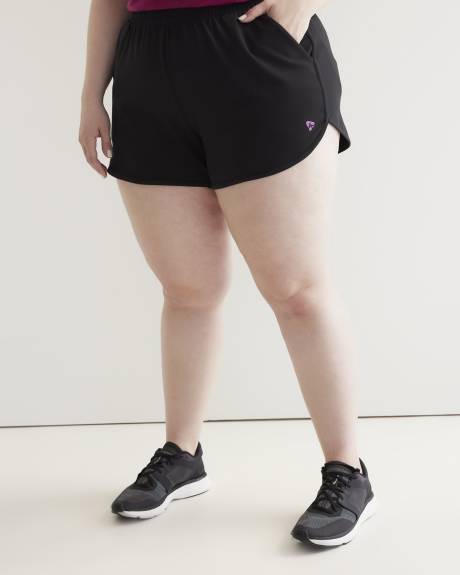 Elastic Pull-On Knit Short - Active Zone