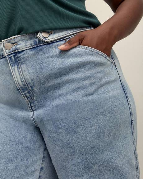 Responsible, High-Waisted Ultra Wide-Leg Sailor Jeans - Addition Elle