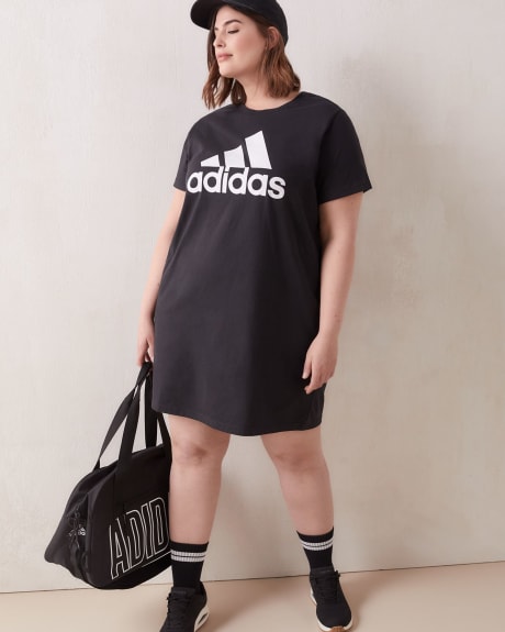 Logo T-Shirt Dress, Black - adidas