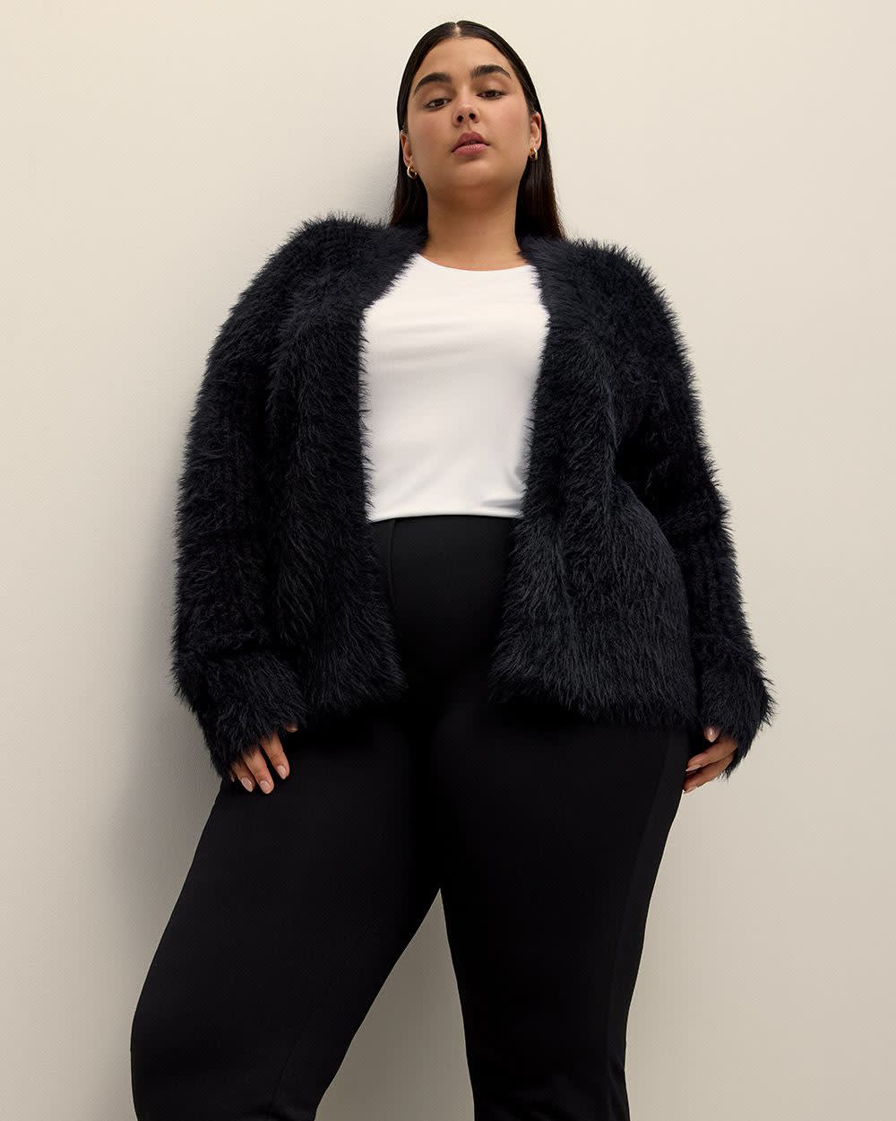 Hairy Open Cardigan