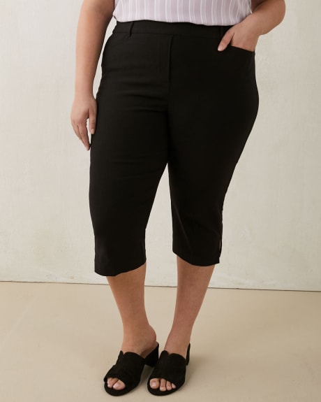 Capri uni avec poches, coupe ingénieuse, tissu responsable - In Every Story