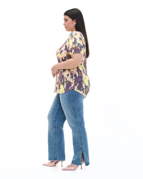 Responsible, Modern-Fit Printed Tee - Addition Elle - PENN. Essentials