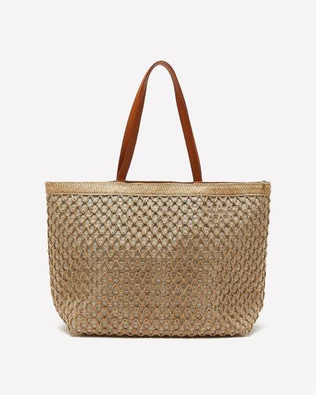 Straw Tote Bag