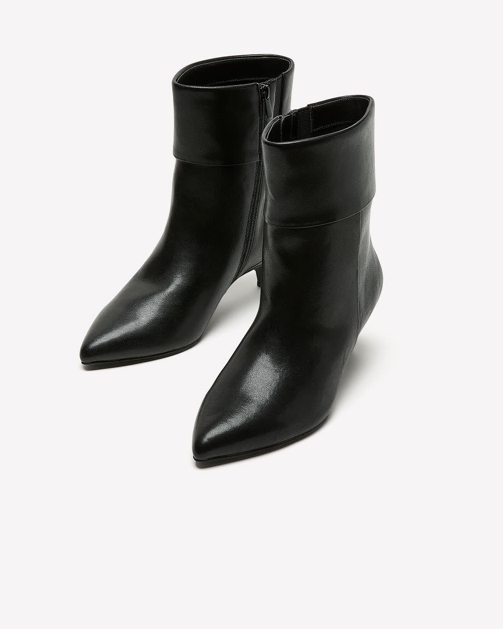 Extra wide width booties top