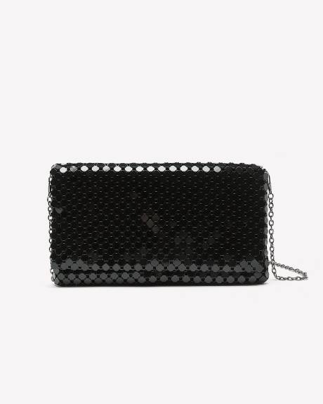 Black Sequins Clutch