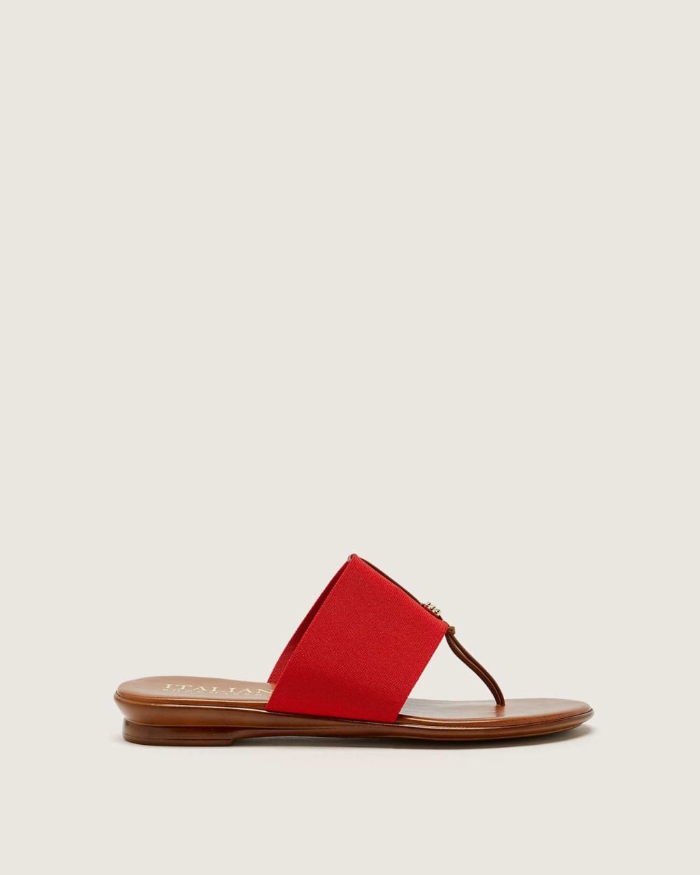 Wide-Fit T-Strap Flat Sandals - Italian Shoemakers | Penningtons