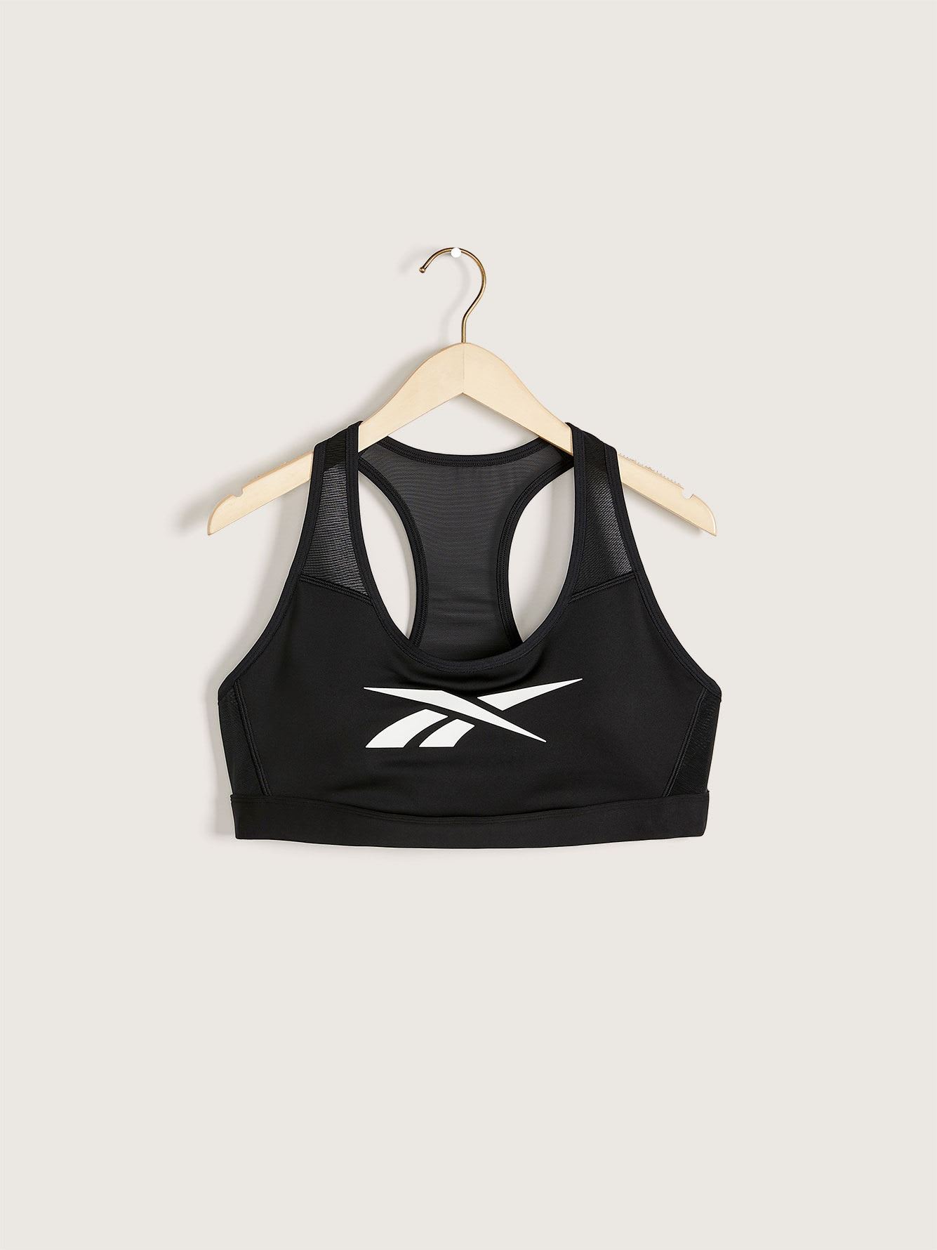 reebok padded sports bra