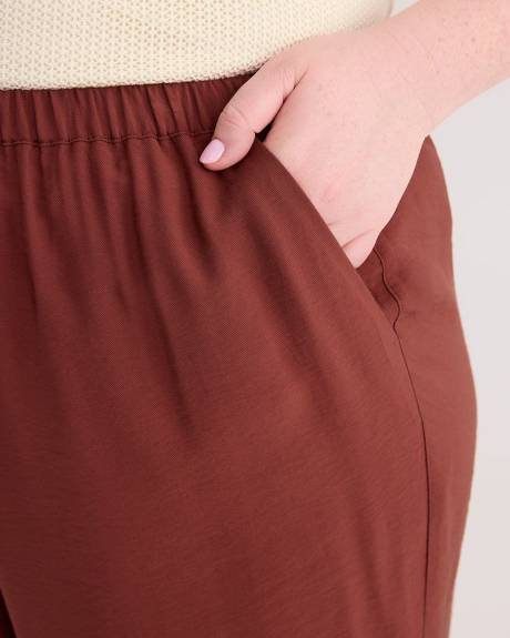 Wide-Leg Pant with Drawstring