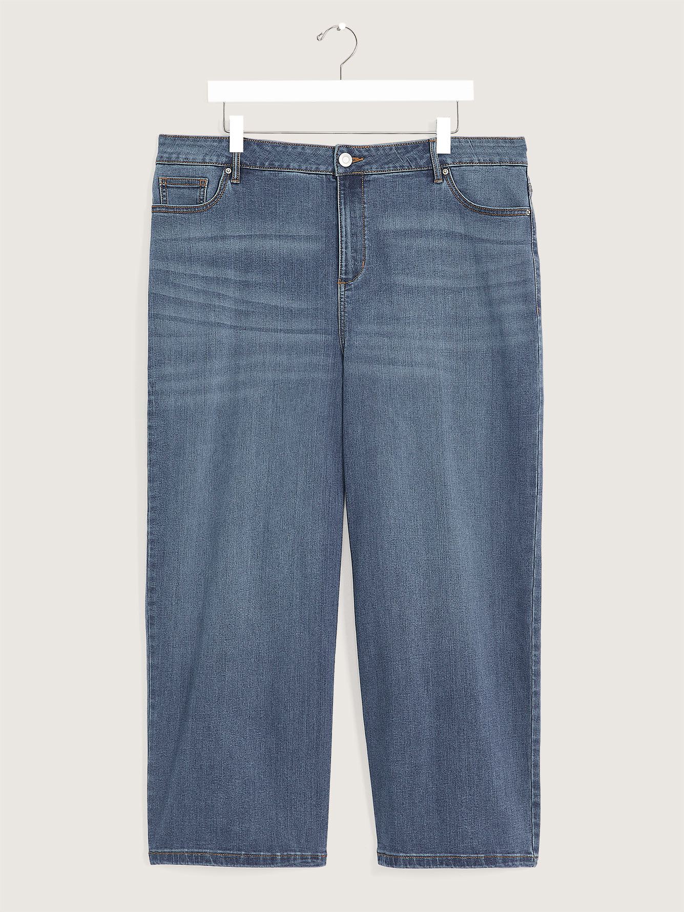 Responsible, 1948-Fit, Wide-Leg Cropped Jeans - d/C JEANS