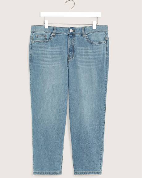 Responsible, Curvy-Fit Denim Capri, Medium or Light Wash - d/C JEANS