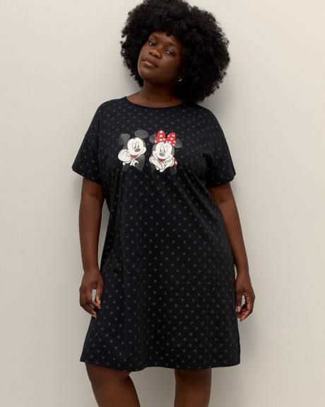 Chemise de nuit de Mickey Mouse à manches courtes - Disney