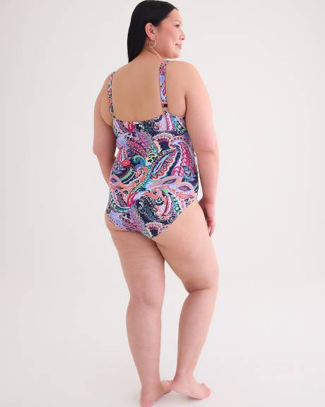 V-Wire One-Piece Bathing Suit - Anne Cole