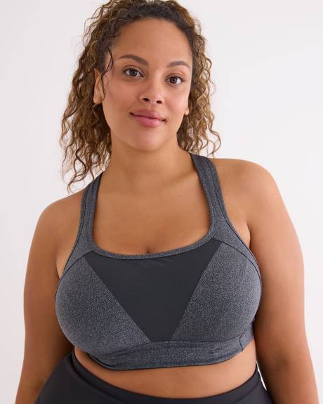 High-Support Sports Bra with Underwires - Active Zone