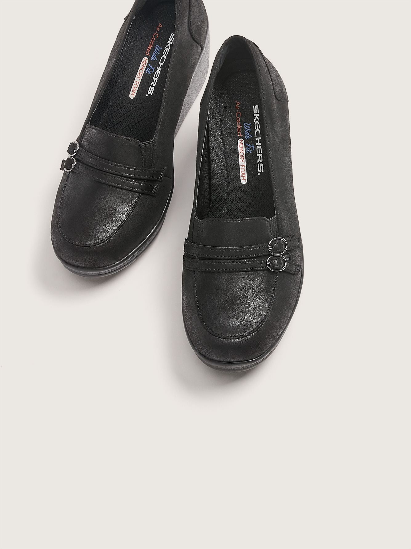 skechers memory foam loafers