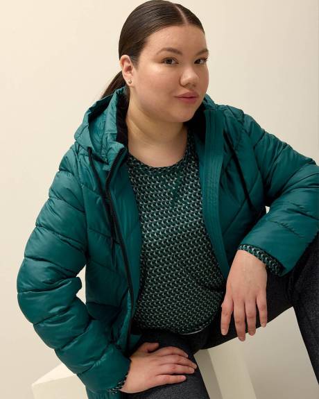 Manteau compressible, tissu responsable - Active Zone