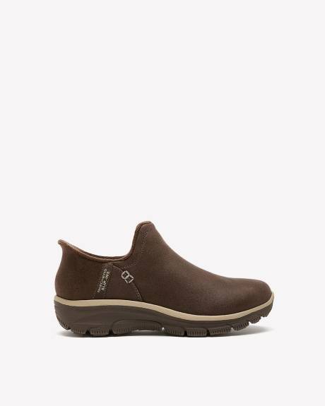 Wide Width, Easy Going Leather Bootie - Skechers