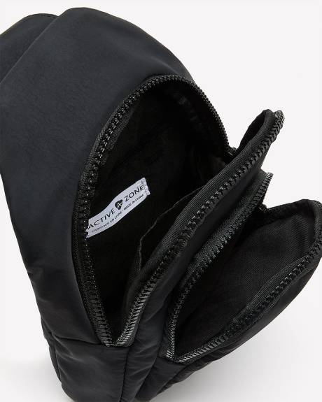 Black Nylon Slingback Bag - Active Zone