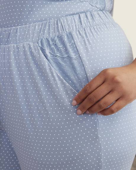 Pantalon de pyjama jogging, tissu responsable - ti Voglio