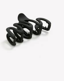 Black Zigzag Hair Claw
