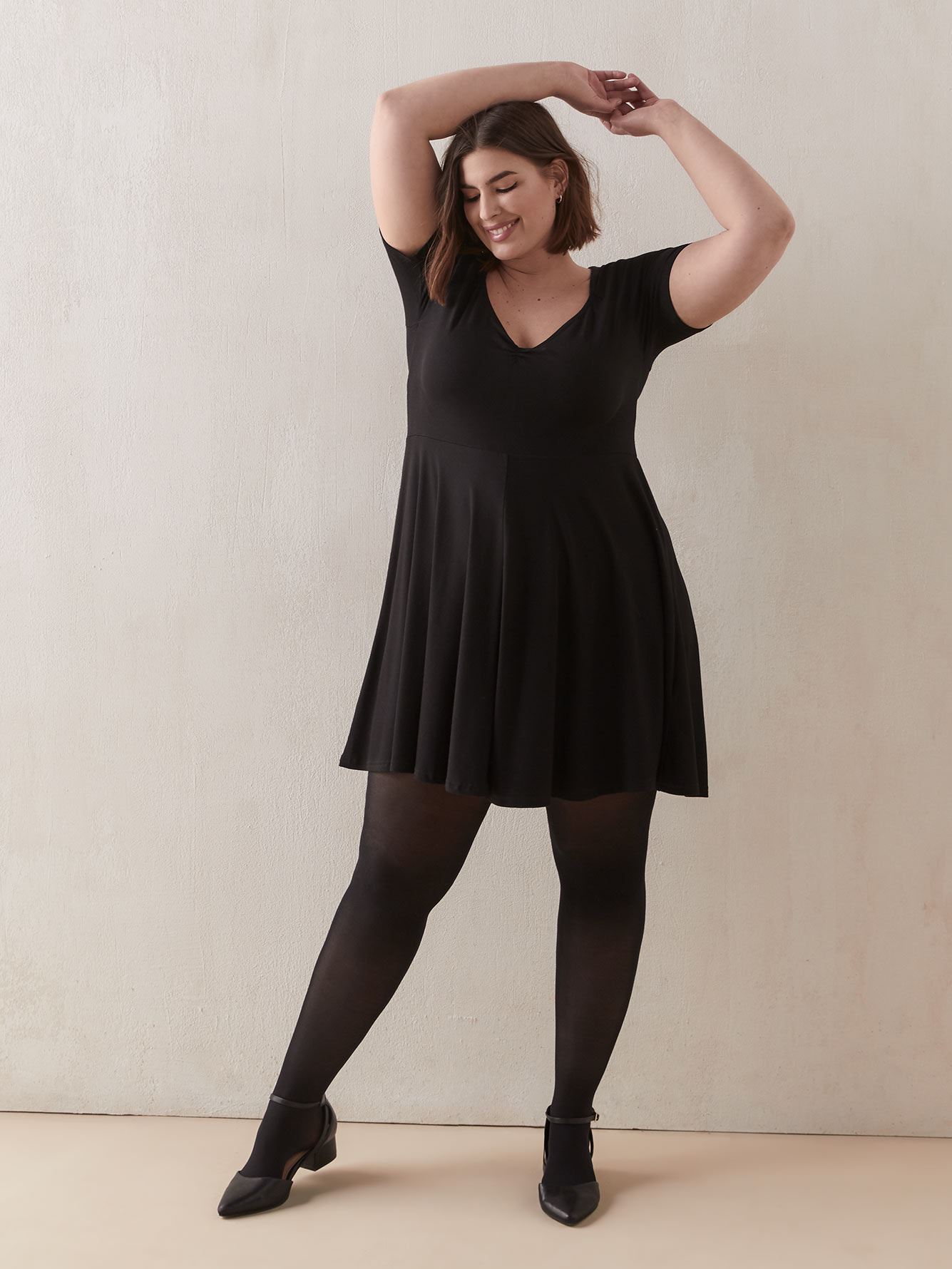 robe encolure coeur