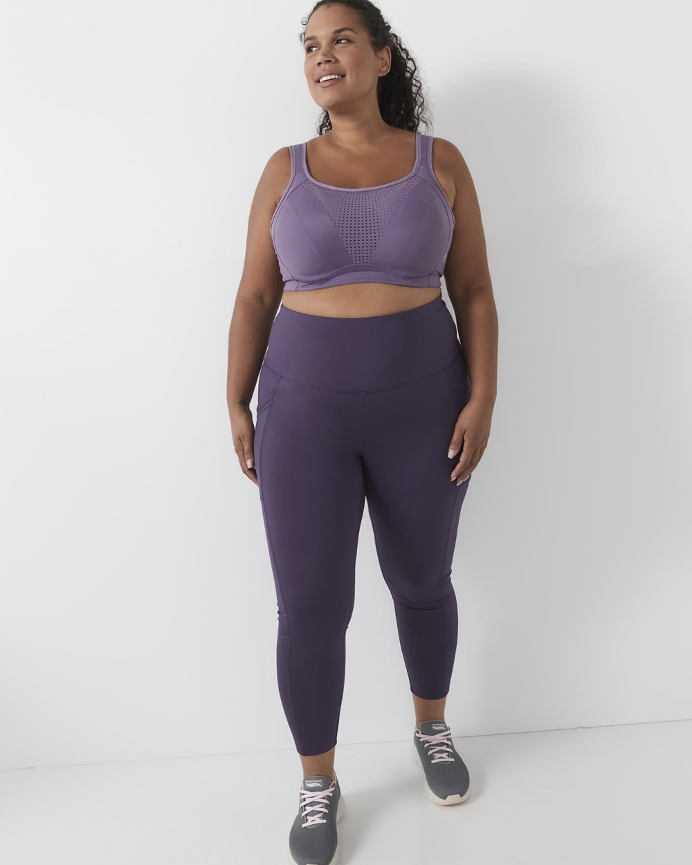 Responsible, Solid Legging with Side Pockets - Active Zone