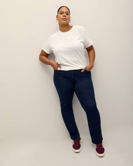 Responsible, Savvy Fit Pull-On Straight-Leg Jeans - d/c JEANS