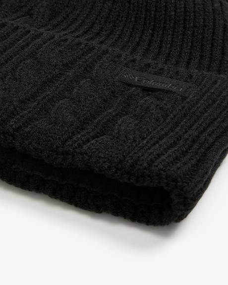 Agate Pass Cable and Ribbed Knit Beanie - Columbia