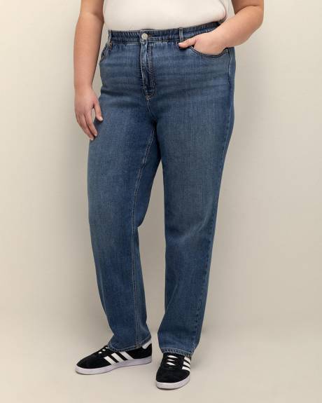 Responsible, 1948-Fit Tummy Control Straight-Leg Jeans - d/C JEANS