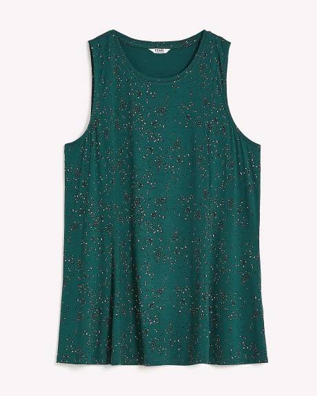 Responsible, Printed Long Knit Swing Top - PENN. Essentials