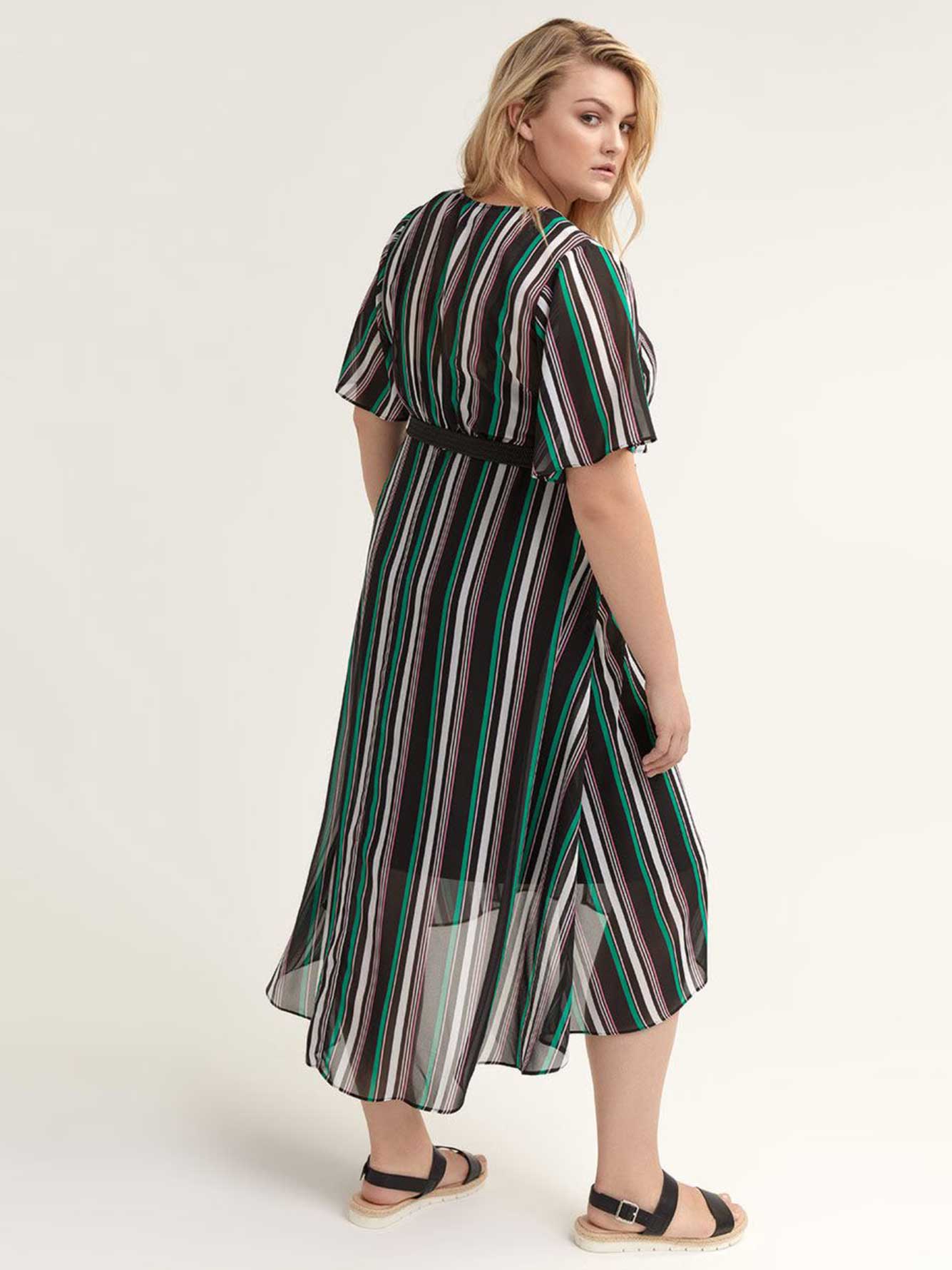 Chiffon Midi Dress with ButtonDown Front Penningtons