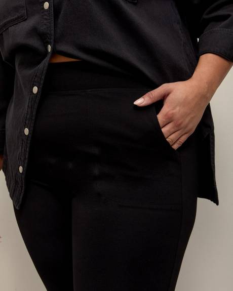 Responsible, Ponte de Roma Capri Legging with Pockets - PENN. Essentials