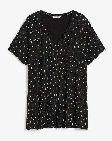 Responsible, Princess-Cut Swing Top