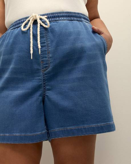 Short en denim extensible, tissu responsable - d/C JEANS