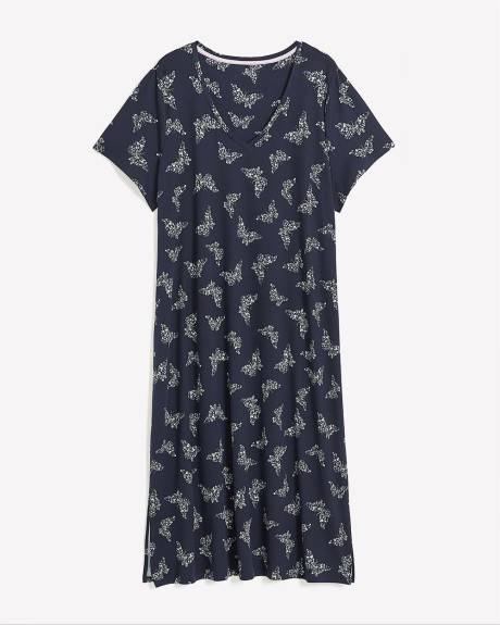Robe de nuit longue avec imprimé - ti Voglio