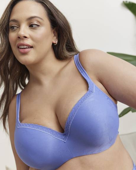 Soutien-gorge contour à motifs de branches, avec armatures - Déesse Collection