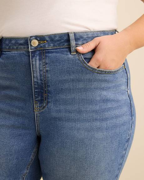 Jean taille haute &agrave; jambe &eacute;vas&eacute;e, coupe classique - d/C Jeans