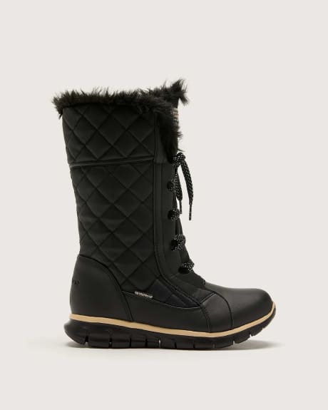 Wide Width, Synergy Real Estate Winter Boots - Skechers