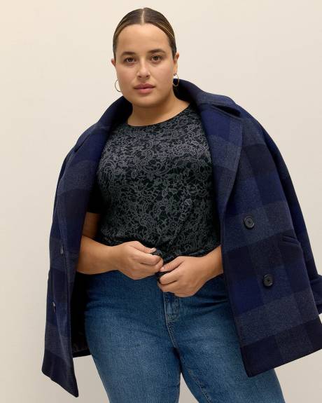 T-shirt imprimé, coupe moderne, tissu responsable - Addition Elle - Essentiels PENN.