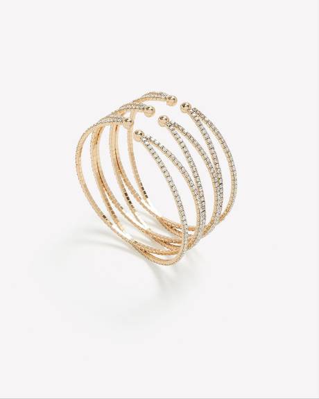 Fancy Stretch Cuff Bracelet