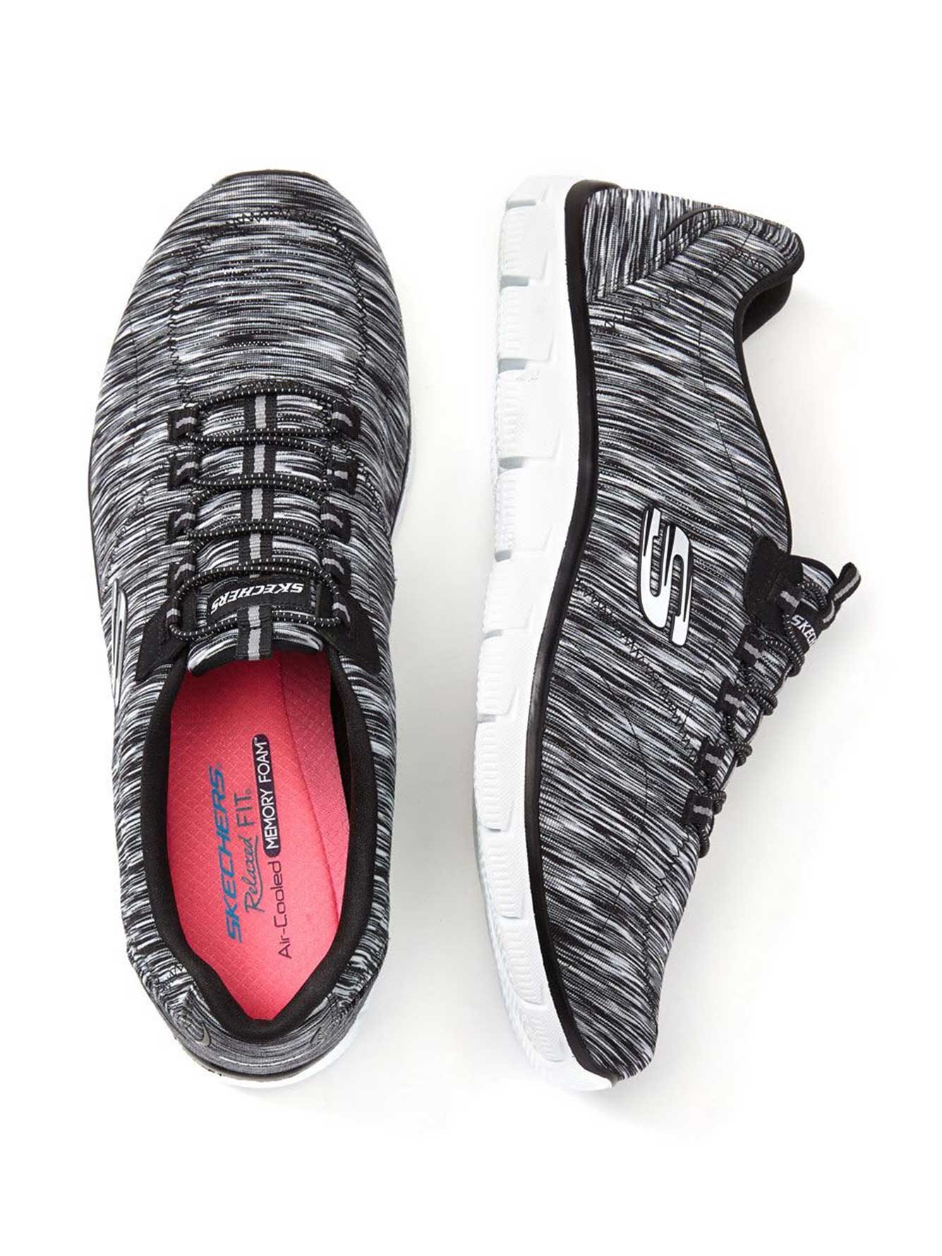 skechers air cooled memory foam wide fit