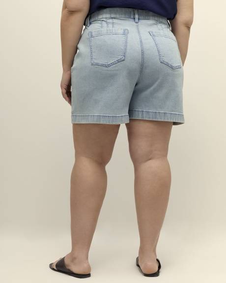 Responsible, Curvy-Fit Denim Shorts - d/C JEANS