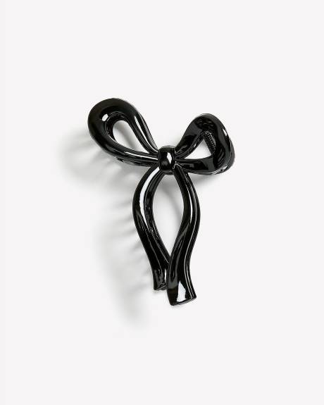 Bow-Shaped Hair Claw Clip