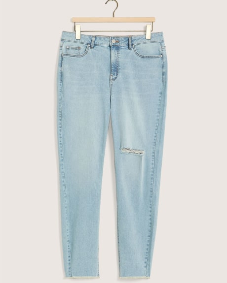 Responsible, 1948-Fit Destructed Light Wash Skinny Jeans - Addition Elle