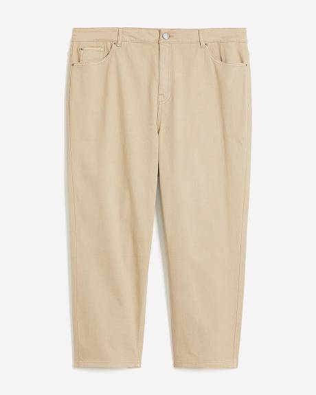 Responsible, High-Rise Cropped Straight-Leg Jean - d/C JEANS