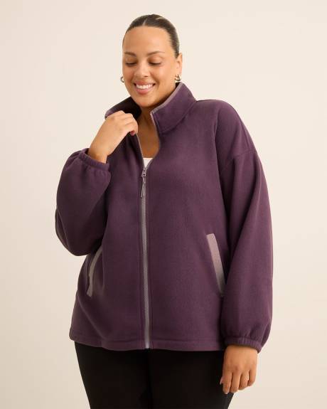 Polar Fleece Zippered Jacket - Active Zone
