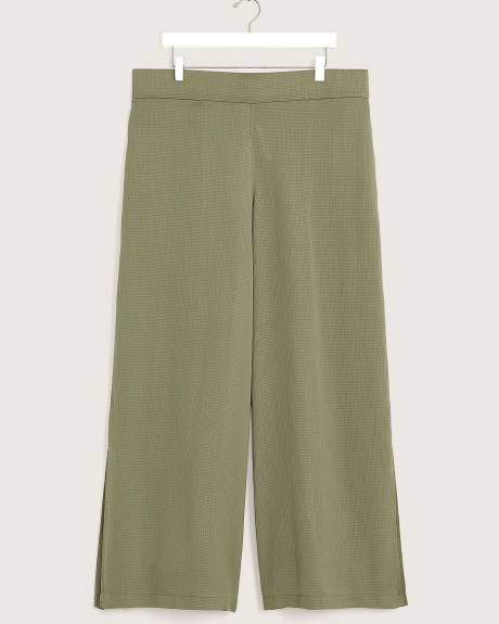 Pull-On Wide-Leg Pant - Addition Elle