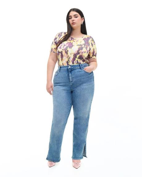 Responsible, Modern-Fit Printed Tee - Addition Elle - PENN. Essentials