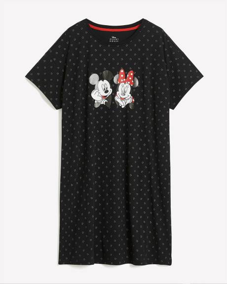 Chemise de nuit de Mickey Mouse à manches courtes - Disney