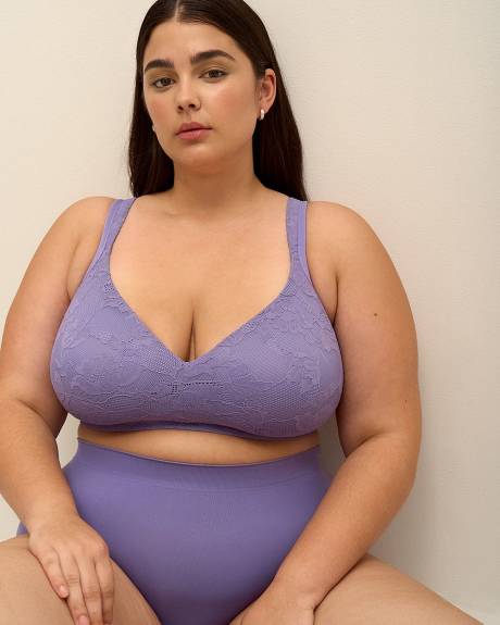 Wireless Padded Lace T-Shirt Bra - ti Voglio